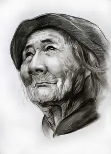 素描肖像画头像手绘