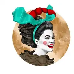 土耳其设计师时尚肖像插画欣赏