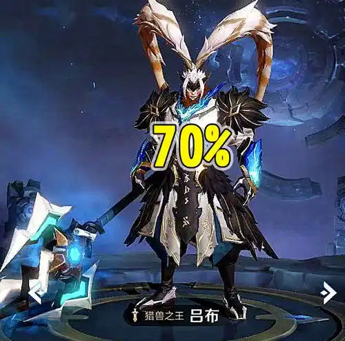 同是战令皮肤,猎兽之王拥有率70,朔望之辉40,而他没上线就被嫌弃