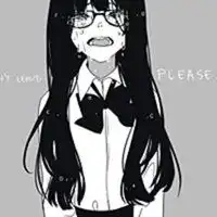 二次元戴眼镜少女头像微信头像图片大全