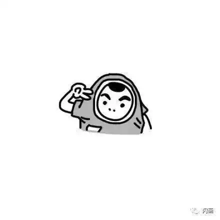 100幅极简风格手绘头像