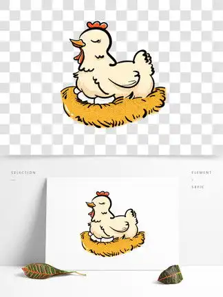小鸡的卡通设计素材免费下载小鸡的卡通设计图片千图网平面设计