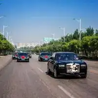 婚车车队头像结婚婚车车队头像