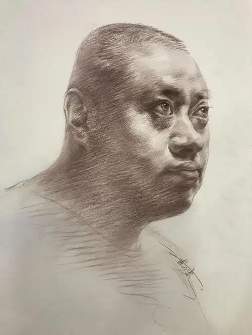 掌握自然光头像素描的规律,逆袭艺考弯道超车
