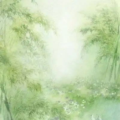 古风风景图片大全唯美手绘高清淡雅古风意境图片