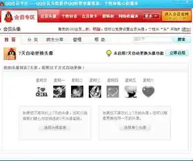 我是qq会员请教一下自己上传的qq头象怎么样才能设成7天自动更换头像
