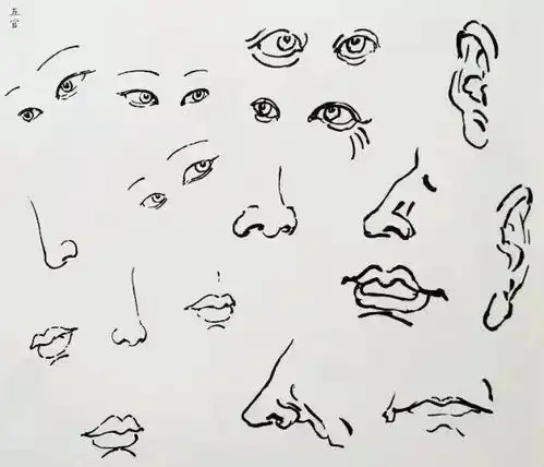 都知道徐悲鸿的马殊不知老师的人物也如此精彩