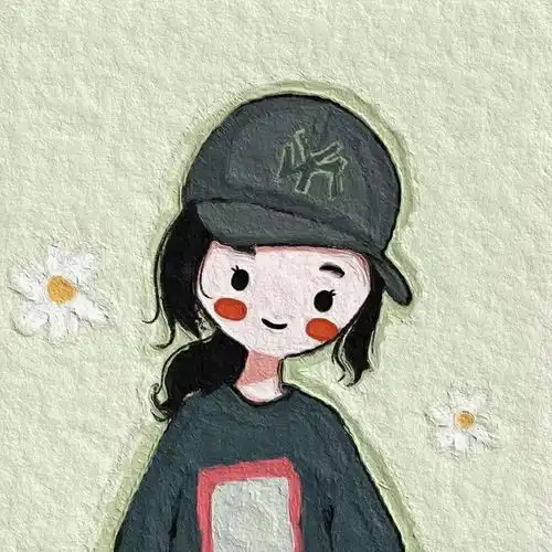 个性油画微信头像温柔是黑暗世界里永恒的光