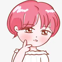 卡通比v手势美女头像手绘图片素材其他格式下载动漫人物大全
