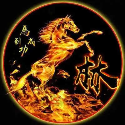 马到成功姓氏微信头像总有你喜欢的,请选择一个吧