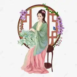 中国风古代女子素材图片免费下载千库网