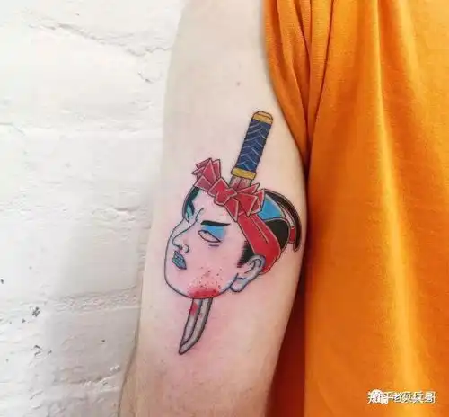 日式经典元素中的生首纹身,为什么那么多人都喜欢