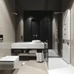 现代简约风格卫生间装修图片效果图大全