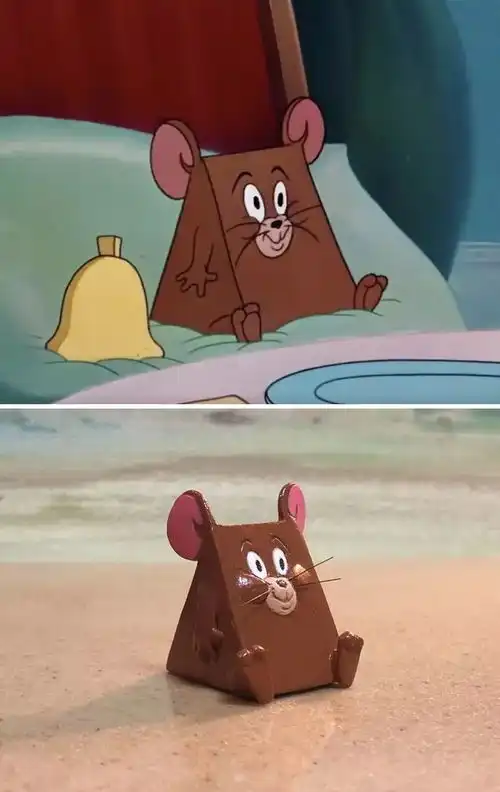 真实还原猫和老鼠中的汤姆和杰瑞,太强了