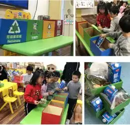垃圾分类意义大莘松晓苗幼儿园探究活动变废为宝,关爱地球
