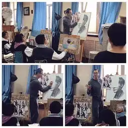 用画笔为梦想插上翅膀劲松职高新源里校区2019届美术生北京市联考传捷报
