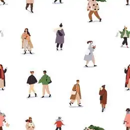 冬天人物图案图片素材灵感图册站酷海洛正版图片视频字体音乐素材交易平台站酷旗下品牌