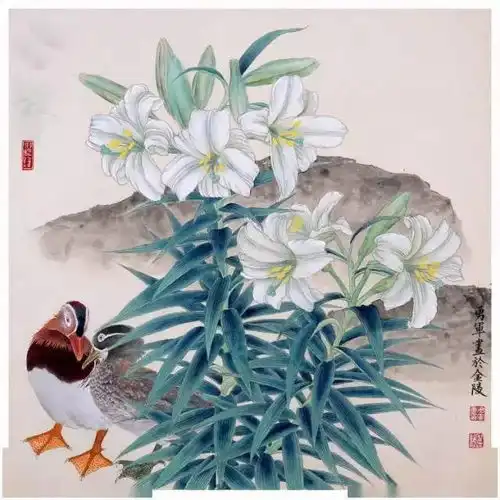 这组花鸟作品,网友直呼太美