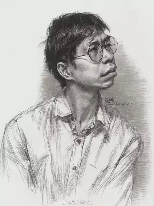 李宪奇素描头像作品欣赏