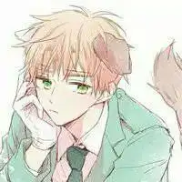 手绘动漫戴面具头像男生头像男生