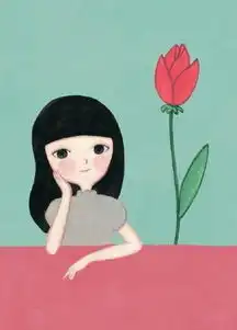 姑娘,你要用自己的努力过上想要的生活