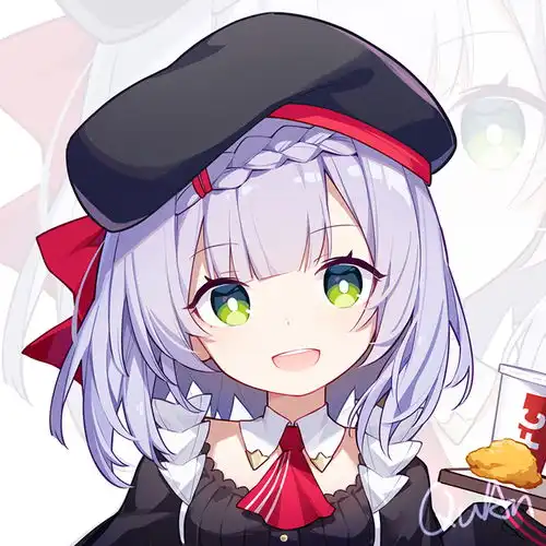 胡桃原神胡桃silver的插画廿八