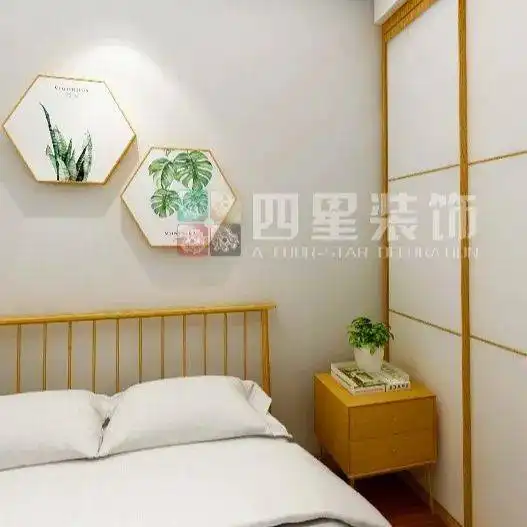 玉带龙庭108㎡现代北欧风,简单清新的自然之美