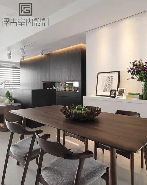 88㎡现代简约二居装修案例效果图土巴兔装修网