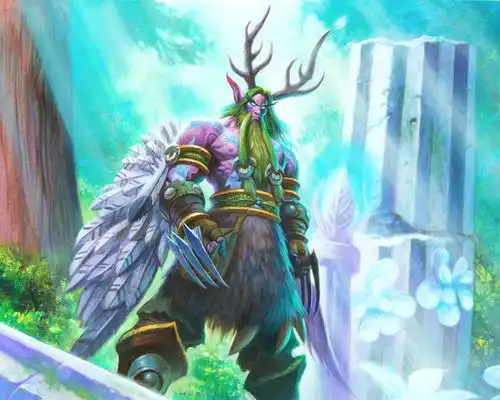 魔兽世界怀旧服自我理解奶德篇新春聊游戏