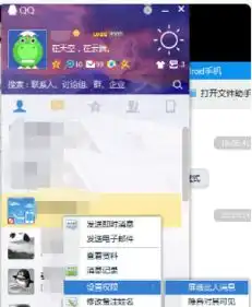 qq这个屏蔽此人什么意思我的空间他还能看不
