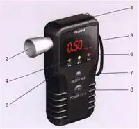 警用酒精测量仪卡利安zj2001a