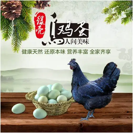 五黑一绿没想到你是这样的土鸡蛋