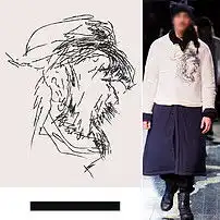 手绘抽象人物服装印花设计图片素材高清ai模板下载23.79mb男士t恤大全