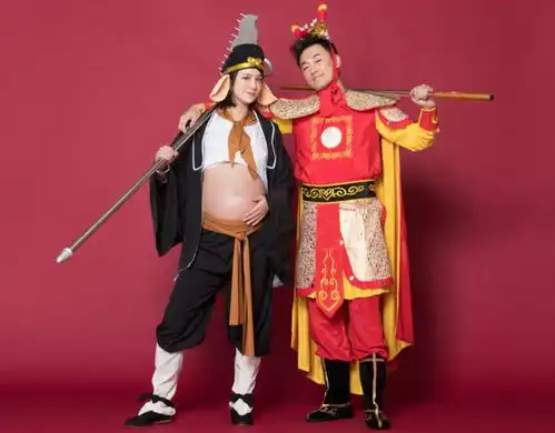 林峯官宣当爹,与张馨月共晒孕肚cos写真,恩爱又诙谐