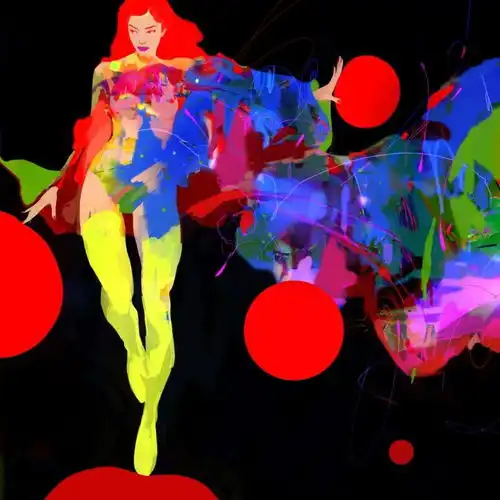 色欲横流美女插画师笔下的高级视觉享受,朦胧梦幻色彩让人眼前一亮