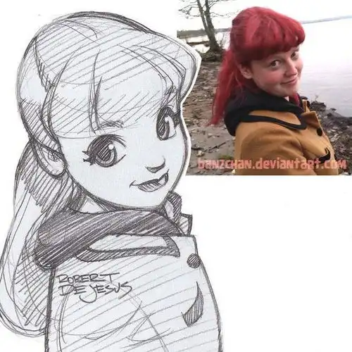 怎么把人物画成q版