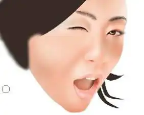 手把手教你学习鼠绘美女头像3