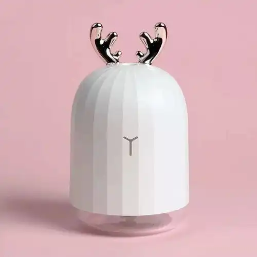 抖音网红麋鹿加湿器小型迷你usb萌鹿静音卧室香薰机收藏有礼
