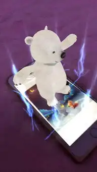 谁知道这是什么手机app,怎么弄出来的要详细的说明小熊是可以跳出来的,能说话的