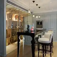 gogo公寓蓝色复式混搭