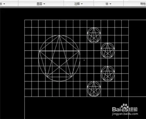 cad怎么画五星红旗