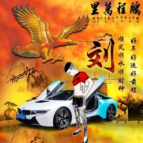 专属你的微信头像,大展宏图金色大气款签名头像,有你喜欢的吗