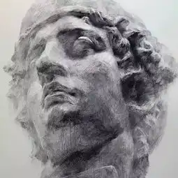 他的素描作品细腻优雅,你一定会喜欢