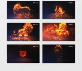 动态狮子粒子特效logo标志动画ae模板视频素材下载mp4格式19201080像素熊猫办公