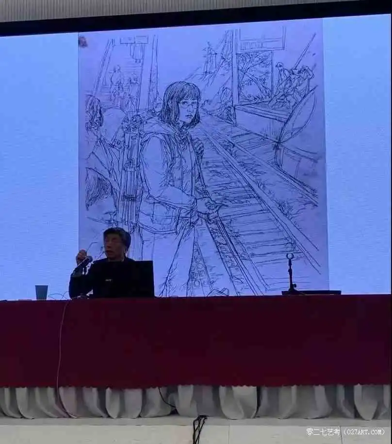 2023美术高考高分试卷美术校考优秀试卷大汇总零二七艺考