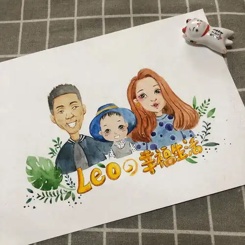 人物手绘肖像约稿