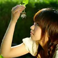 唯美清新女生头像