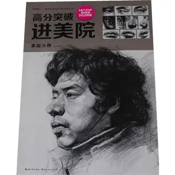 美术高考经典临摹范本高分突破进美院素描头像