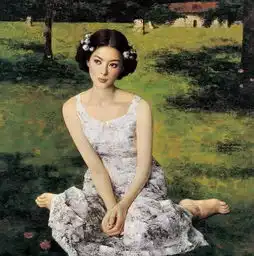 欣赏那些被盗版记录最高的美女油画