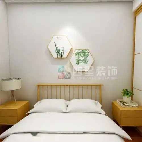 玉带龙庭108㎡现代北欧风,简单清新的自然之美